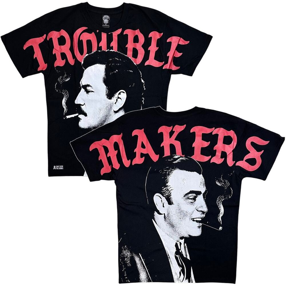 Crooks & Castles Men's T-Shirt Heavyweight Relaxed Fit Pablo Capone Tee